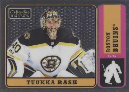 2018-19 O-Pee-Chee Platinum - Tuukka Rask #R-18
