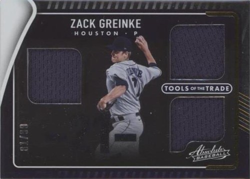 2022 Panini Absolute - Zack Greinke #TTT3-ZG