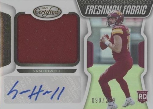 2022 Panini Certified Sam Howell #206