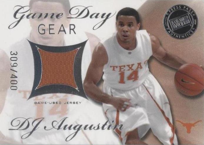 2008 Press Pass - D.J. Augustin #GDG-DA