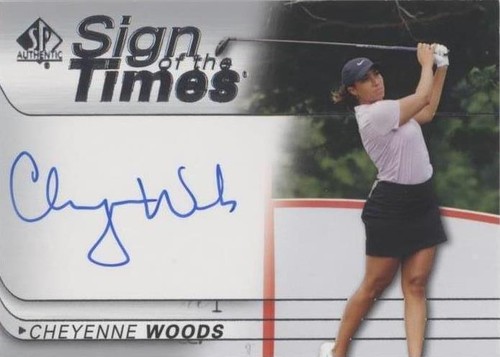 2021 SP Authentic - Cheyenne Woods #SOTT-CW
