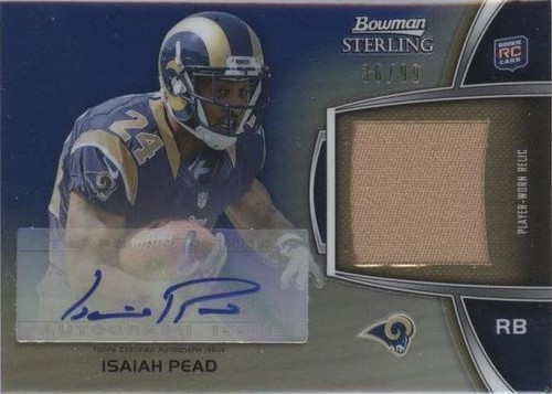 2012 Bowman Sterling Isaiah Pead #BSAR-IP