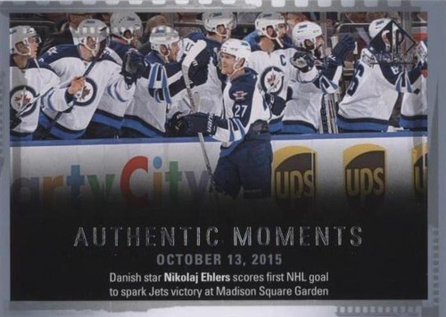 2015-16 SP Authentic - Nikolaj Ehlers #144