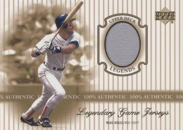 2000 Upper Deck Legends - Wade Boggs #J-WB