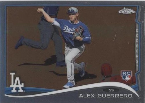 2014 Topps Chrome - Alex Guerrero #14