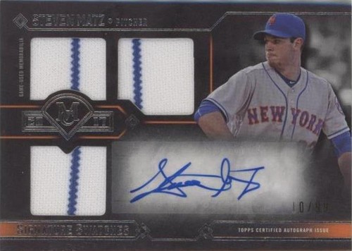 2017 Topps Museum Collection - Steven Matz #TRA-SM
