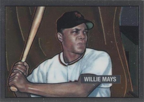 2001 Bowman Chrome - Willie Mays #15