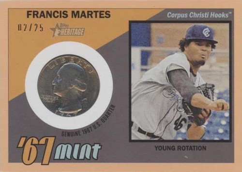 2016 Topps Heritage Minor League Edition - Francis Martes #67M-FM