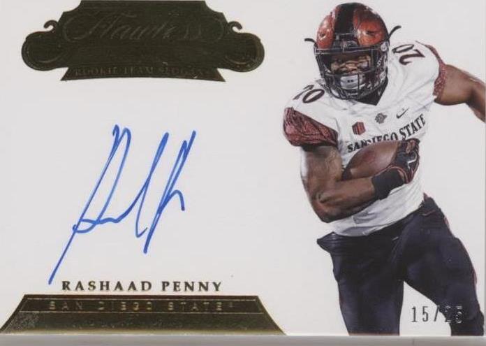 2018 Panini Flawless Collegiate Rashaad Penny #109