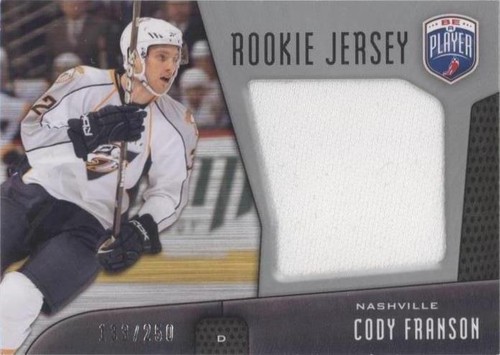 2009-10 Upper Deck Be a Player - Cody Franson #RJ-CF