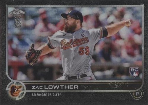 2022 Topps Chrome Ben Baller Edition - Zac Lowther #159