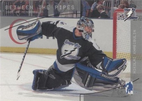 2003-04 In the Game Be A Player Memorabilia - Nikolai Khabibulin #148