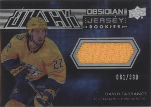 2021-22 SPx - David Farrance #ORJ-DF