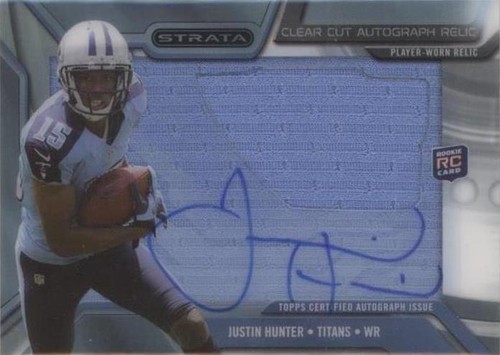 2013 Topps Strata Justin Hunter #CCAR-JH