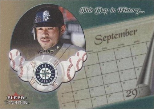 2002 Fleer Tradition - Ichiro Suzuki #8 DH