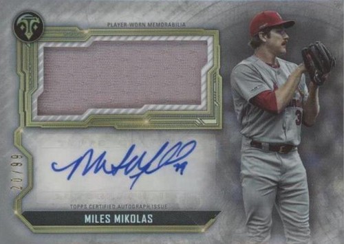 2020 Topps Triple Threads - Miles Mikolas #ASJR-MMI