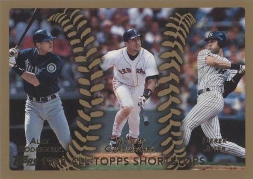 1999 Topps - Alex Rodriguez Derek Jeter Nomar Garciaparra #452