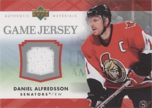 2007-08 Upper Deck - Daniel Alfredsson #J-DA