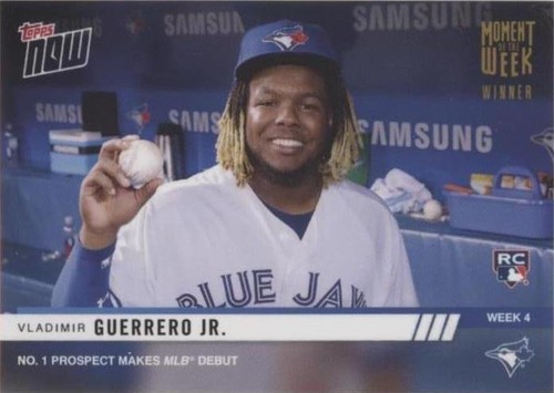 2019 Topps Now - Vladimir Guerrero Jr. #MOW-4W