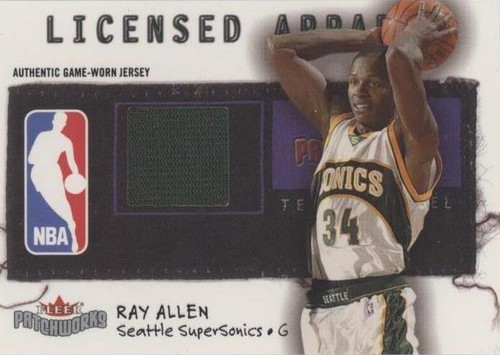 2003-04 Fleer Patchworks - Ray Allen #LA-RA