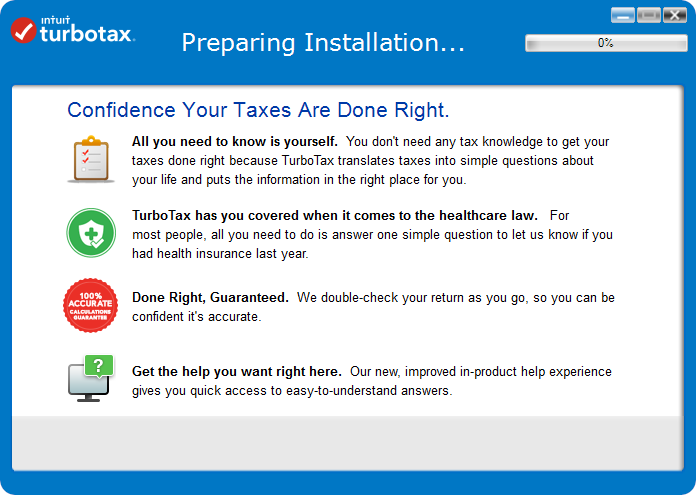 2018 Turbo Tax Home & Business for federal & States E-file for Window & Mac OS