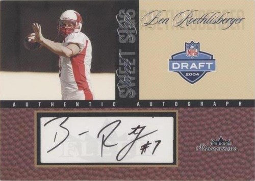 2004 Fleer Showcase Ben Roethlisberger #SSA-BR