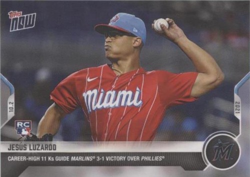 2021 Topps Now - Jesus Luzardo #891