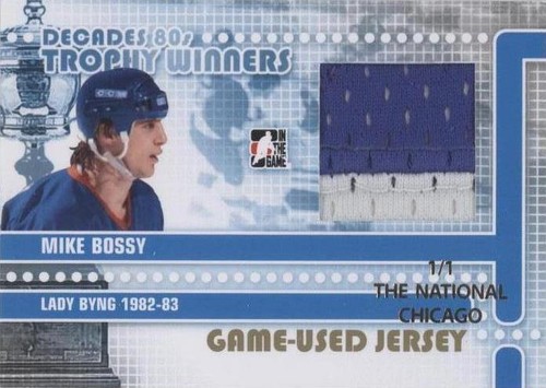 2010-11 In the Game Decades 1980s - Mike Bossy #TWJ-08
