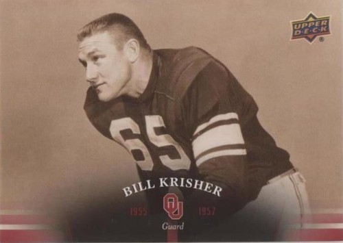2011 Upper Deck University of Oklahoma Billy Krisher #5