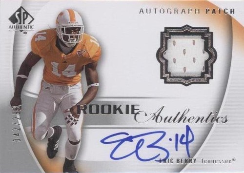 2010 SP Authentic Eric Berry #112