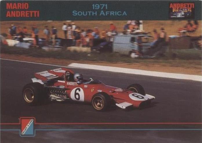 1992 Collect-A-Card Andretti Racing - Mario Andretti #18