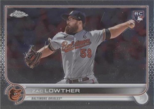 2022 Topps Chrome Sonic - Zac Lowther #159