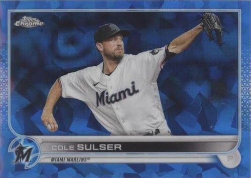 2022 Topps Chrome Update Series Sapphire Edition - Cole Sulser #US103