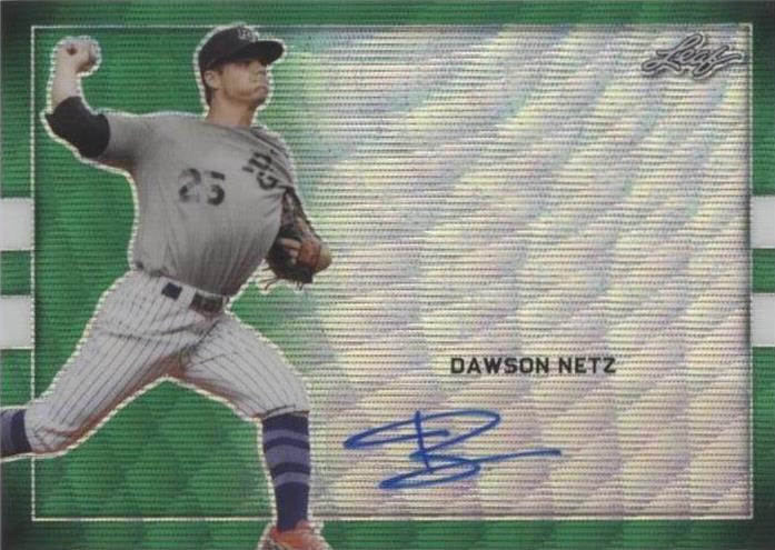 2018 Leaf Perfect Game National Showcase - Dawson Netz #BA-DN1