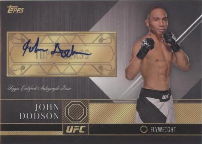 2016 Topps UFC Top of the Class - John Dodson #TCA-JD