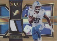2017 Panini Select Ameer Abdullah #22