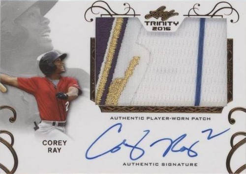 2016 Leaf Trinity - Corey Ray #PA-CR2