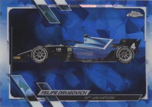 2021 Topps Chrome Sapphire Edition Formula 1 - Felipe Drugovich #118