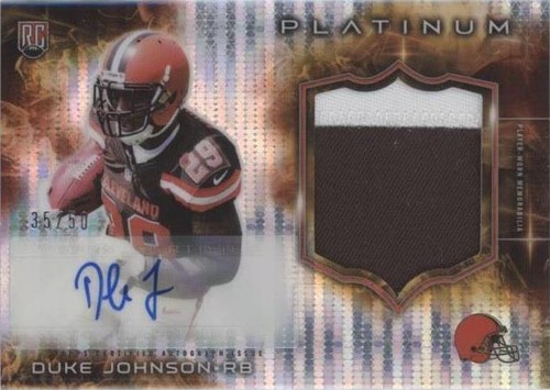 2015 Topps Platinum Duke Johnson #ARP-DJ