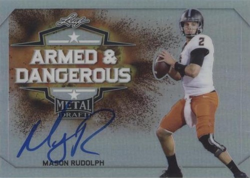 2018 Leaf Metal Draft Mason Rudolph #AD-MR1