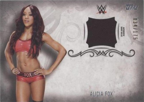 2016 Topps WWE Undisputed - Alicia Fox #UAR-AC
