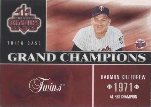 2003 Donruss Champions - Harmon Killebrew #GC-6