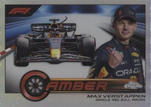 2023 Topps Chrome F1 MAX VERSTAPPEN Camber #CAM-MV Oracle