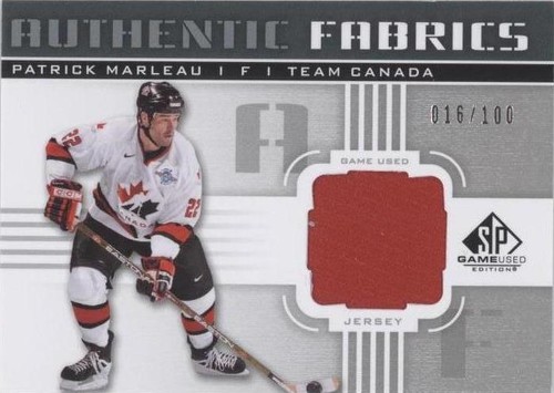 2011-12 SP Game Used Edition - Patrick Marleau #AF-PM