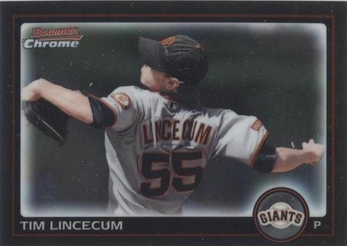 2010 Bowman Chrome - Tim Lincecum #132