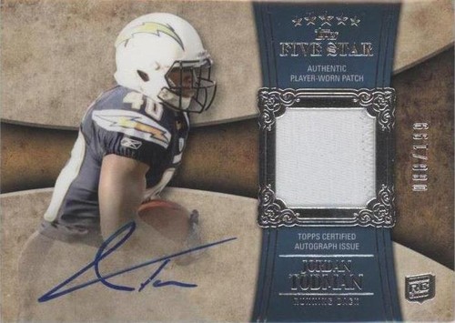 2011 Topps Five Star Jordan Todman #156