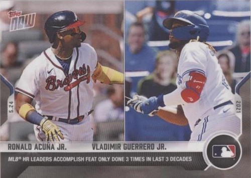 2021 Topps Now - Ronald Acuña Jr. Vladimir Guerrero Jr. #267