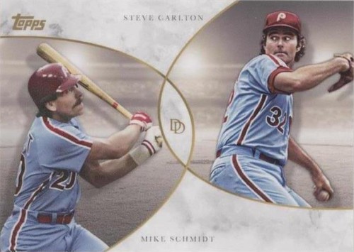 2020 Topps On Demand Dynamic Duals - Mike Schmidt Steve Carlton #12