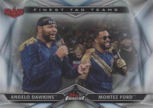 2020 Topps Finest WWE - Angelo Dawkins Montez Ford #TT-2