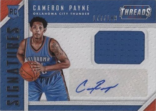2015-16 Panini Threads - Cameron Payne #RTS-CP